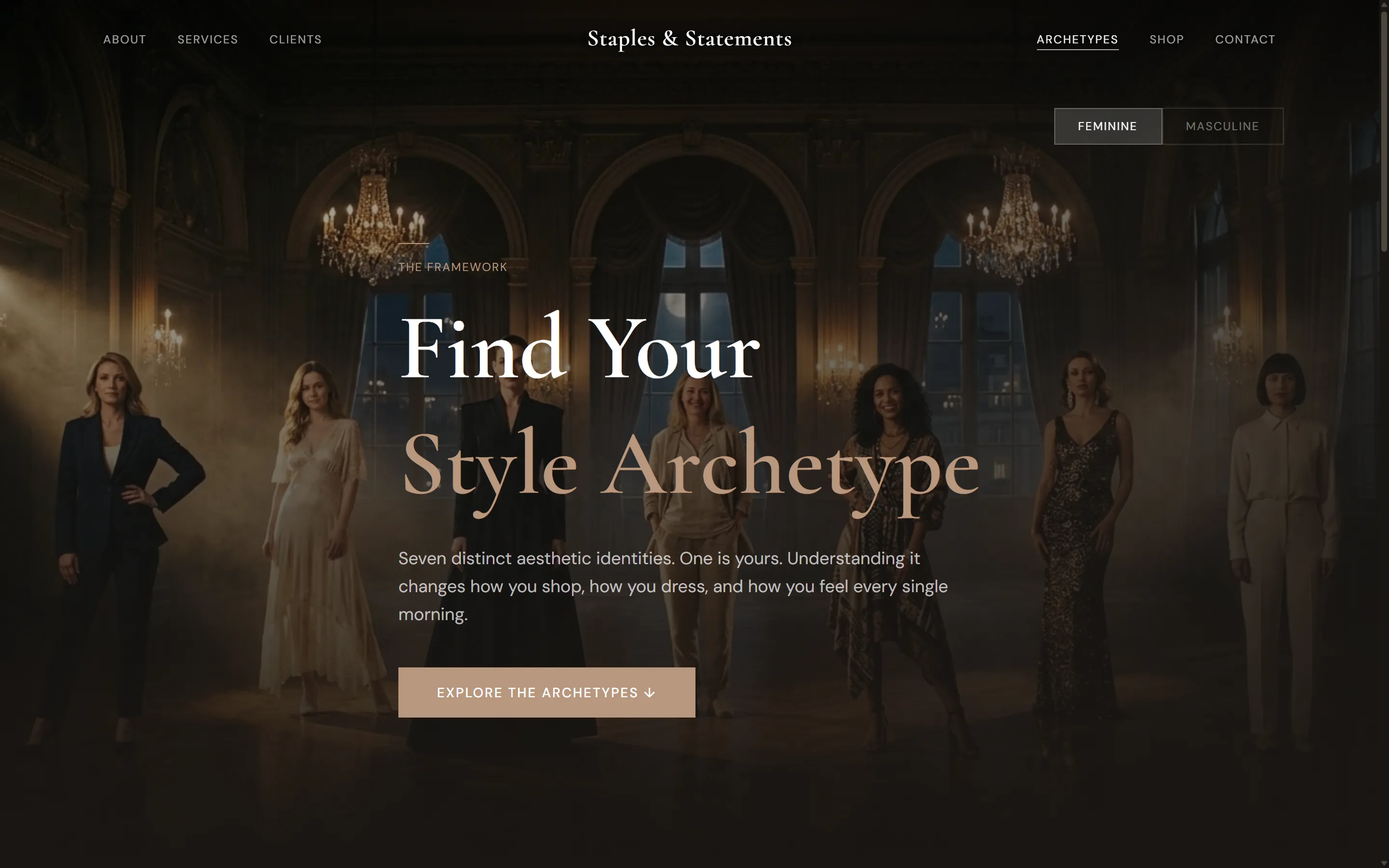 Style archetype quiz